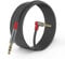 ANYPLUS Câble Jack 3.5 Mâle Mâle, Câble Audio Fish Wire Braided 90 Degree, Prise Jack 3.5 Compatible avec Casque, Home/Car Audio, Téléphone Portable, Haut-Parleurs, Tablette, MP3（1M）