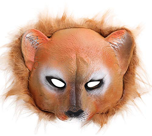 YJZQ Halloween Maske Leopard Maske Tiermaske Tier Latex Vollkopf Realistische Masken für Erwachsene Halloween Cosplay Party Karneval Kostüm Requisiten