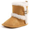 Sehfupoye neonato inverno caldo neve stivali neonato ragazze ragazzi suola morbida pulsanti stivali in pile neonato bambino primo camminatore scarpe