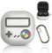 MOWYEOK Kopfhörer Hülle für Samsung Galaxy Buds Pro/Live/2/2 Pro, Retro Spielekonsolen Design, Weiche Silikon Schutzhülle Mit Karabiner