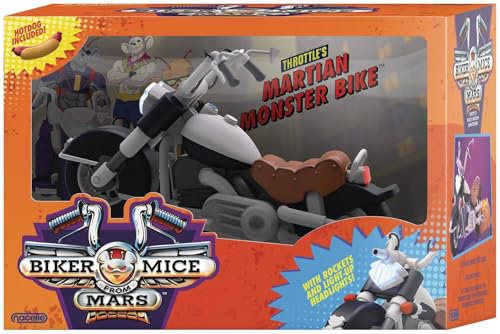Nacelle Consumer Products Throttle's Martian Monster Bike 23 cm Space Motorcycle Toy Vehicle