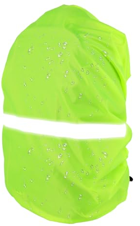 Jeffdad Regenschutz für Rucksack mit reflektierenden Streifen, Wasser Windabweisend Regenschutz Schulranzen Regenschutz Sucksack 26-40L Rucksackschutz Ranzen Rucksackcover Regenüberzug