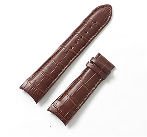 Herren-Uhrenarmbänder, passend für Tissot-Armband T035 1853, echtes Leder-Uhrenarmband T035627A T035417a, Marken-Uhrenarmbänder 22 mm, 23 mm, 24 mm (Bandfarbe: nur braunes Armband, Bandbreite: 22 mm)