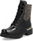 Rieker Damen Schnürstiefeletten 72607, Frauen Stiefeletten,uebergangsstiefel,schnürboots,reißverschluss,Boots,schwarz Kombi (00),38 EU / 5 UK