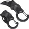 Xnourney couteau pliant, couteau multifonctionnel, Mini couteau de poche noir, couteau de voyage extérieur, petit couteau avec mousqueton, petit couteau porte - clés, cadeau pour homme