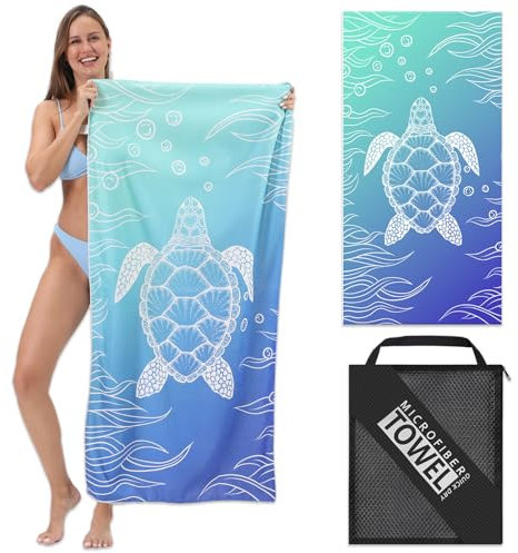 DKDDSSS Strandtuch strandhandtuch, Mikrofaser Strandtuch, Mikrofaser Handtuch, Microfaser Handtücher, Strandtücher, Strandtuch Mikrofaser, Handtuch Mikrofaser, 140x70cm Strandhandtuch Mikrofaser