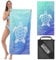 DKDDSSS Mikrofaser Strandtuch strandhandtuch Mikrofaser Handtuch Microfaser-Handtücher, Strandtücher, Strandtuch Mikrofaser, 140x70cm