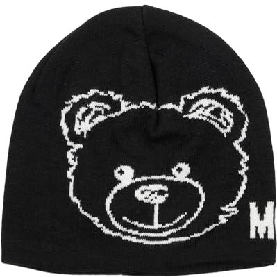 Moschino Damen Teddy Bear M�TZE Black