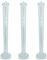 Carruuba 3X Kerzenformen Langlebige Kerzenformen Zur Herstellung von Kerzen Classic Tall Taper Mould