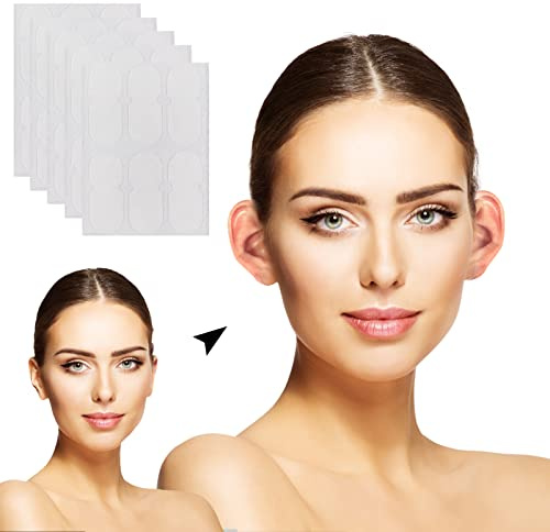NICENEEDED 30 Stück Ohraufkleber Für Damen Silikon Elfen Ohrbänder Transparente Einseitige Ohrbänder Ohrläppchen Unterstützung Patches Elf Ohr Make Up Aufkleber Ohr Versorgung Zubehör