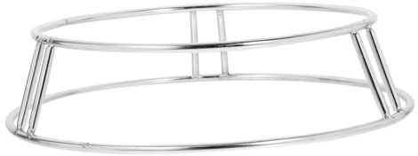 SAFIGLE Edelstahl Wok ring Topfständer Hitzebeständig Isoliert Wiederverwendbarer Wok halter für Gasherd und Outdoor camping Praktischer Kochgeschirr Zubehör für Pfannen und Töpfe