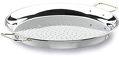 LACOR - 60146 - Paellera Valenciana 46cm 12 raciones INOX