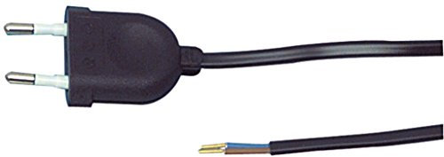 HQ el-exeur202 – Kabel (Omnigrid (2-Pin), männlich, Schwarz, 75 x 240 x 25 mm)