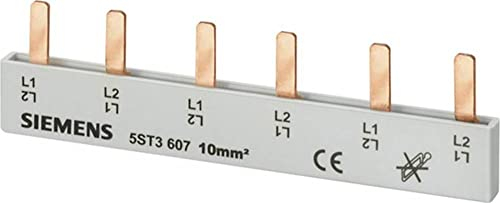 Siemens - Barra colectora 2 fase 8 pias 1 polo