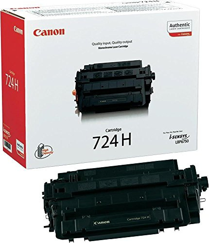 Canon Toner Cartridge 724H - schwarz - hohe Reichweite, 1624626, XXL