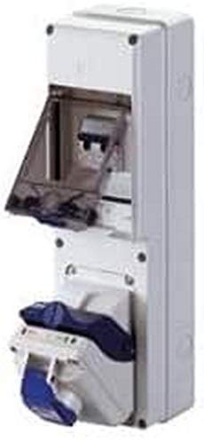Gewiss - Bild Combibloc ASD - Wandmontage - 1 Steckdose 2P+T 16A IP44