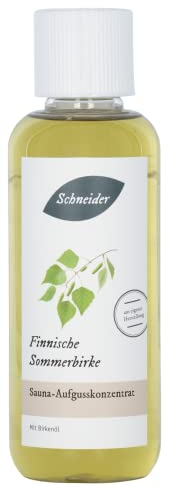 Saunabedarf Schneider - Aufgusskonzentrat, Saunaaufguss Finnische Sommerbirke 250ml