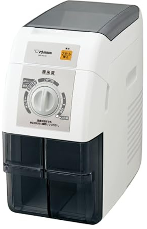 ZOJIRUSHI Rice Milling MachineTSUKITATE FUUMI BR-WA10-WA (White)【Japan Domestic genuine products】