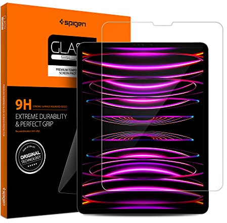 Spigen Tempered Glass Screen Protector for iPad Pro 12.9 inch M2 (2022) / iPad Pro 12.9 inch (2021/2020/2018)