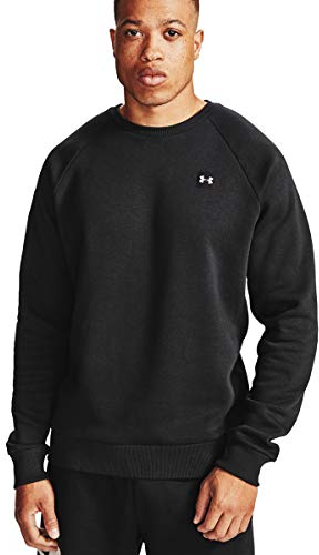 Under Armour Men Rival Fleece Crew, Sports jumper with loose fit, comfortable and warm men's jumper
