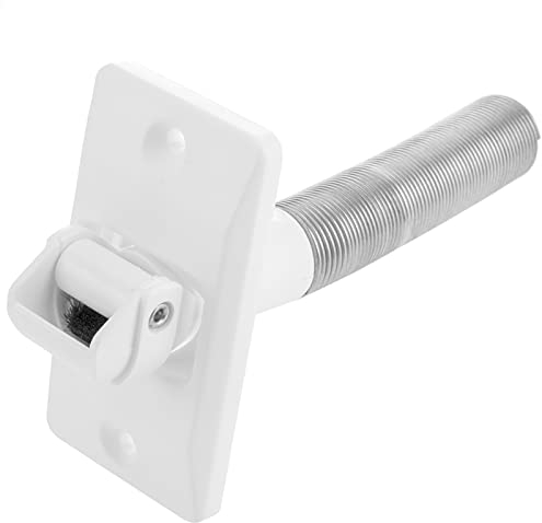 PrimeMatik - Polea pasacintas con Muelle para persianas en Color Blanco