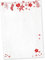 Julfest 100 Blatt Briefpapier Weihnachten A4, Weihnachtsbriefpapier nordisch, schwedisch