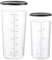ESGE-Zauberstab Becherset Glas 7150 bestehend aus zwei Messbechern 400 ml & 700 ml aus Borosilikatglas inkl. Deckel