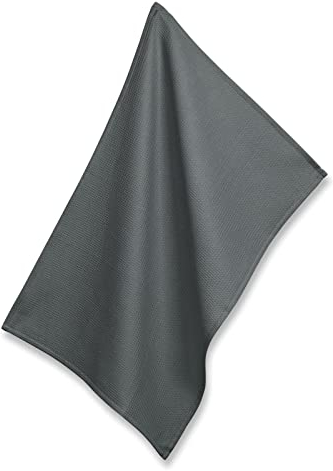 kela Küche Geschirrtuch Tia 70 x 50 cm Baumwolle dunkelgrau