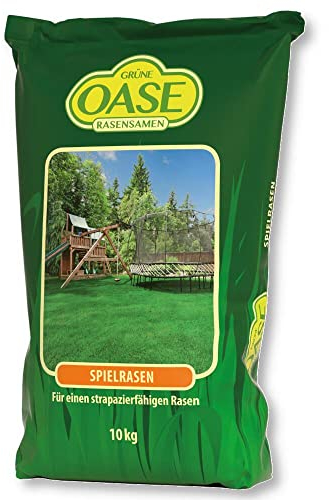 Grüne Oase Rasensamen Spielrasen 10 kg Spielrasen Familienrasen Gebrauchsrasen