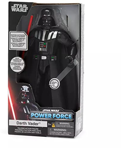 Disney Store Official - Darth Vader - Sprechende Actionfigur - Star Wars Spielzeug - 27,5 cm/11 - Lichtschwert mit Licht- und Geräuscheffekten - Sätze auf Englisch - Batterien enthalten - Ab 3 Jahren