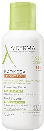 A-DERMA Exomega Control Emollient Cream Anti-Scratching 400ml