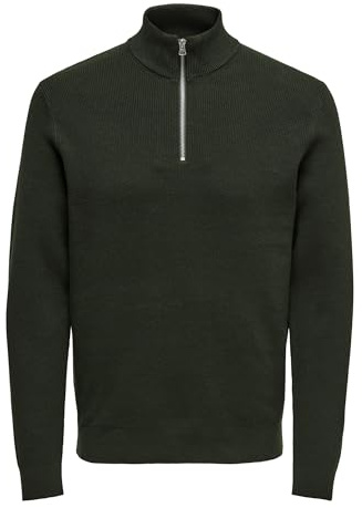 ONLY & SONS Herren Stehkragen Pullover ONSPHIL - Regular Fit Fit XS S M L XL XXL