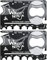 Wallet Ninja Multitool Karte - 18 in 1 Kreditkartengröße Multi-Tool für schnelle Reparaturen, EDC Survival Ausrüstung, Flaschenöffner, Camping - Cool Gadget und Stocking Stuffer - Schwarz (2)