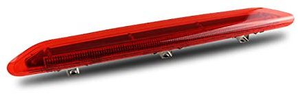 WOZIES Dritte Bremsleuchte Für V/W Polo IV MK4 9N 9N3 Hatchback 2002-2010 1Pcs geräuchert dritte Bremsleuchte hinten rote Rückfahrleuchte OEM: 6Q6945097