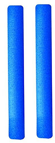 Pomurom Piscine en Mousse, Lot 2/4/6 Frites Piscine en Mousse Creuse 152,4 Cm Multi-usages pour Natation, Colorées Frites Piscine Mousse Résistance Et Flexibilité pour Enfants Ou Adult