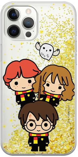 ERT GROUP mobile phone case for Apple Iphone 12 PRO MAX original and officially Licensed Harry Potter pattern Harry Potter 239 optimally adapted to the mobile phone, with glitter overflow effect