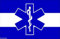 WildeBabsKLBT 11cm Hochwertiger Auto-Aufkleber Sticker Decal Autoaufkleber Aufkleber-Folie Wetterfest EMT Paramedicthin White Line Flag Flagge Fahne F387