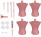 Strickmaschinen-Zubehör für Sentro 22 40 48 für Jamit, Strickmaschinen-Adapter-Set, Kunststoff-Ersatz-Rundwebstuhl-Maschinenaufsätze