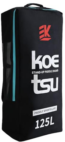 LIXADA Aufblasbarer Paddleboard-Rucksack, 125 l, große Kapazität, reißfest, für Paddleboard und Ausrüstung, Stand-up-Board-Rucksack, strapazierfähiger Reiserucksack
