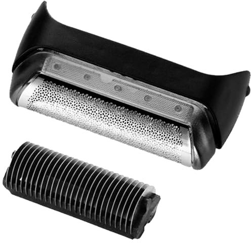 VZU Elektrorasierer Scherkopf Ersatzteil für Braun Series 1 190, 180, 170, Ersatzkopf für Elektrorasierer Series 1 10B/20B - Ersatzscherteil für Herrenrasierer