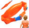 Schwimmgürtel für Kinder aufblasbare PVC -Schwimmgürtel Training Lernflotationsgürtel mit kaltem Widerstand wiederverwendbares Flotationsgerät für Pool, s