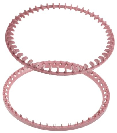 ibasenice 1 Satz Diy Strickmaschine Nadeln Ersatzteile Handbetriebene Strickmaschine Zubehör für Kreative Strickprojekte für Hüte Schals und Leicht und Tragbar für Unterwegs