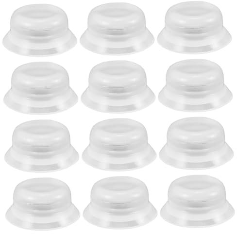 VICASKY 12pcs Floating Valve Washer Silicone Sealer Caps for Pressure Cooker Accessories for Quarts