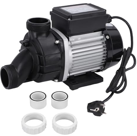 Haofy Pompe de Circulation, 0,75 KW 2900 Tr/min IP55, Pompe de Recirculation D'eau à Faible Bruit avec Protection contre la Surchauffe pour Baignoire de Spa Marin, Baignoire Marine