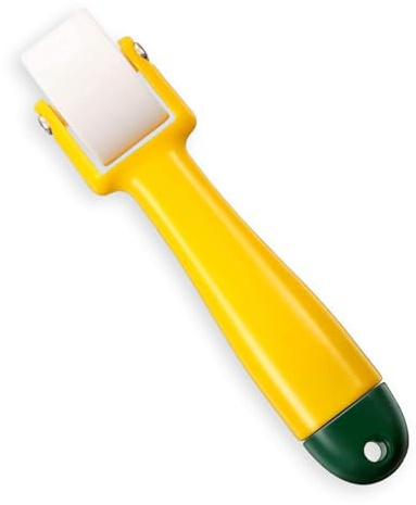 fKiZanthene Accessori da cucito con rullo di plastica, aiuto per pressare cuciture e tessuti, accessori da cucito per patchwork e cucito a casa