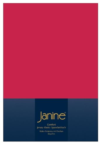 Janine Design Spannbettlaken - 200 x 200 cm - rot