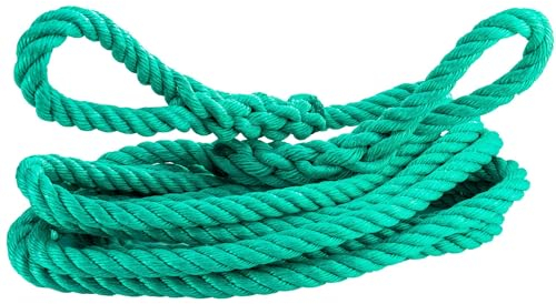 Provence Outillage 01665 - Corda di trazione in polipropilene, con 2 anelli, 20 mm x 6 m