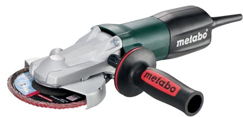 Metabo WEF9-125 Flat Head Angle Grinder, 4-1/2-Inch-5-Inch, Green/Black