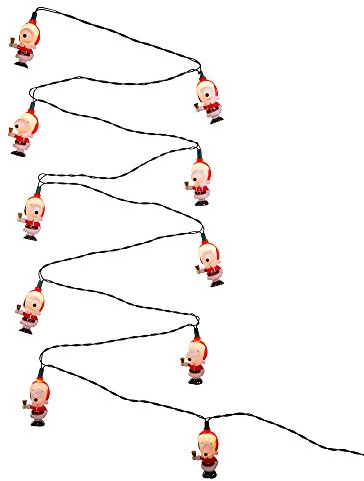 Kurt Adler UL 10-Light Santa Suit Snoopy Light Set
