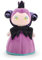 Trudi 8006529641948 - Stoffpuppe Ruth 24 cm, violett/schwarz